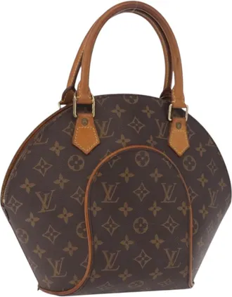 Louis Vuitton Ellipse Monogram Brown Canvas Handbag (Pre-Owned)