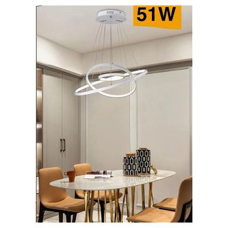 Trade Shop Trade Shop Traesio - Trade Shop - Resumen 51 W Led Forma Pianeta Bianco 3 Colorazione Luce A64-3c