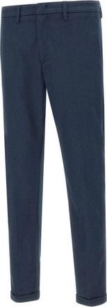 Re-hash Slim-fit Trousers, male, Blue, W33, New Mucha Trousers
