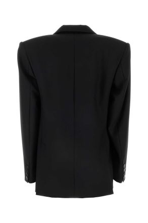 Stella McCartney Womens Black Wool Blazer Giacche E Gilet Jacket