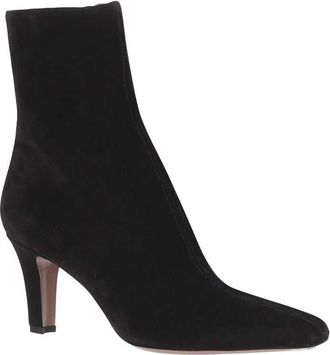 PARIS TEXAS Black Suede Ankle Boots