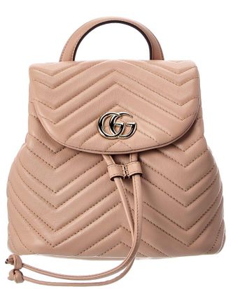 Gucci Gg Marmont Mini Leather Backpack
