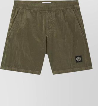 Stone Island nylon swim shorts