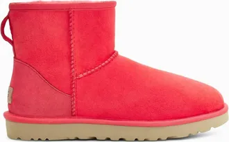UGG Womens Classic Mini Ii Boot In Hibiscus Pink