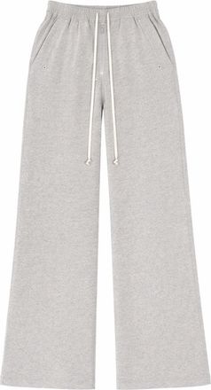 Rick Owens Neutrals Geth Belas Wide-Leg Cotton-Polyester Pants