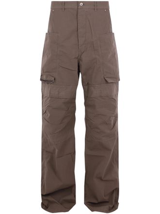Rick Owens Stefan Multi-Pocket Cotton Cargo Pants
