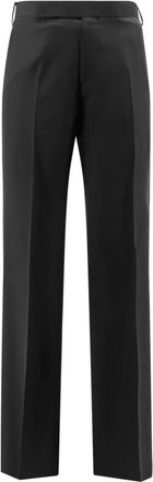Lardini Rtw... Zwart - Heren - Straight fit broeken - Zwart - XL - Wol - Broeken