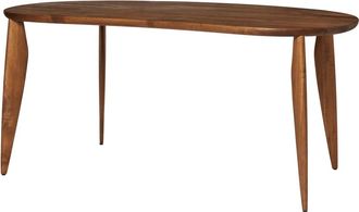 Ferm Living Feve Esstisch, 160 x 86 cm, Walnuss natur