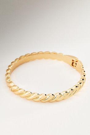Ettika Twisted Stacking Bangle Bracelet