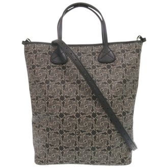 Celine Black Pvc Leather Tote Bag (Pre-Owned)