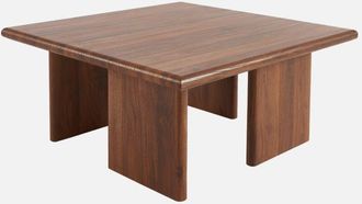 Sweeek Mesa De Centro Baja Y Cuadrada