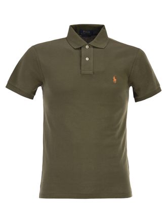 Polo Ralph Lauren Slim Fit Piqu&eacute;-Poloshirt