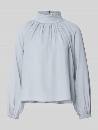 Drykorn Drykorn Regular Fit Bluse mit Seiden-Anteil Modell DUMONDA in Hellblau, Gr&ouml;&szlig;e 34