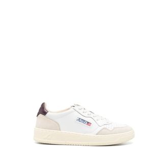 Autry Medalist Panelled Leather Sneakers
