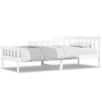 Berkfield Home Day Bed White 80x200 cm Solid Wood Pine