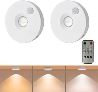OEM Iluminaci&oacute;n Led Para Debajo De Los Gabinetes, 2 Piezas, Iluminaci&oacute;n Led Para Gabinetes Con Sensor De Movimiento, Recargable, Escaleras, Blanco