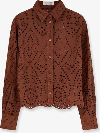 MC2 Saint Barth Camicia Oriane in pizzo sangallo - MC2 SAINT BARTH - gender_Woman