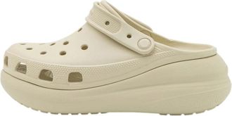 Crocs Klassieke Crush Klomp Sandalen - Dames - Klompen - Beige - 39 EU - Schoenen