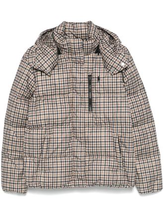 Polo Ralph Lauren houndstooth quilted jacket - Neutrals