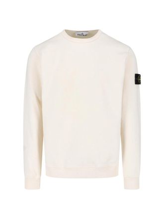 Stone Island Felpa In Cotone Compass