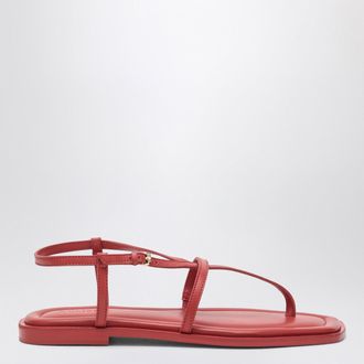 A.Emery The Remly Sandals cherry-coloured in leather