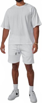 Jordan Craig Retro Burbank Short In White