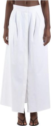 Max Mara Rokken, Dames, Wit, S, Katoen, Witte Katoenen Rok