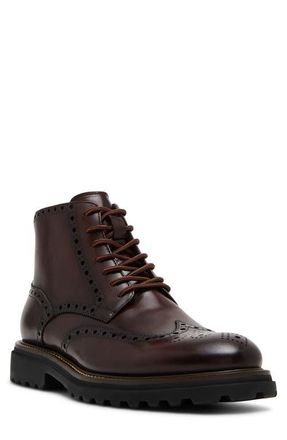 Steve Madden Kierson Lace-Up Boot in Brown at Nordstrom, Size 10.5