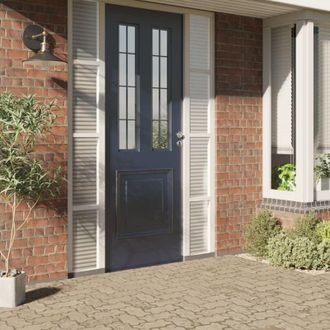 vidaXL Pellicole per Finestre Design Smerigliato a Strisce in pvc - Vidaxl