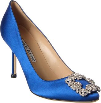 Manolo Blahnik Hangisi 90 Satin Pump