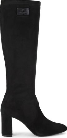 Kurt Geiger Womens Suede Langley Knee Boots - Black - Size UK 6