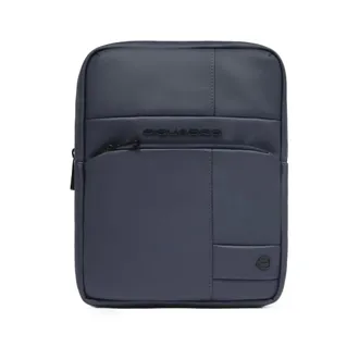 Piquadro Messenger Bags, male, Blue, Size: ONE SIZE iPad Crossbody Bag