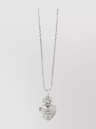 Emanuele Bicocchi medium sacred heart necklace