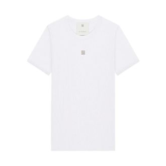 Givenchy Dames, Tops, Wit, Maat: XS Katoen
