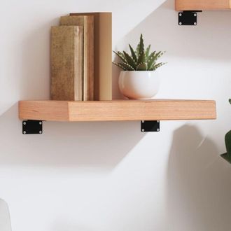 vidaXL Vidaxl - Furniture Limited - Estante De Pared Madera De Roble Tratada