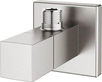 GROHE Eurocube hoekstopkraan 1/2 supersteel