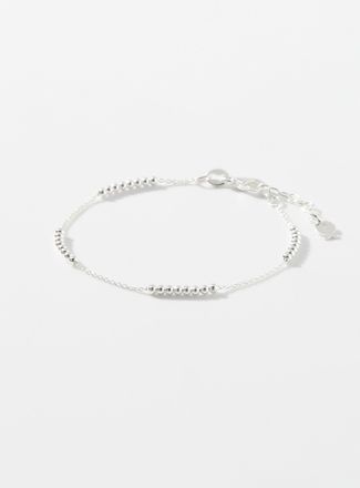 Clio Blue Womens Small bead stations bracelet