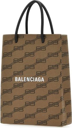 Balenciaga Womens Printed Canvas Phone Case 2762 Cover Accessory