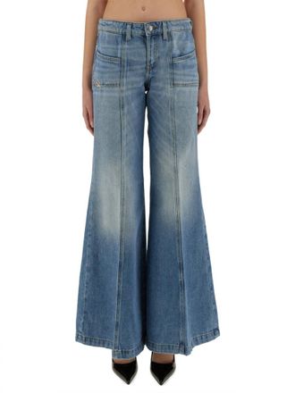 Diesel Denim Flared High Rise Jeans