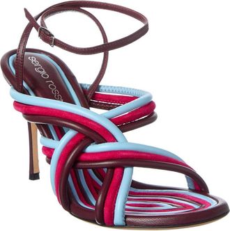 Sergio Rossi Watamu 90 Leather Sandal