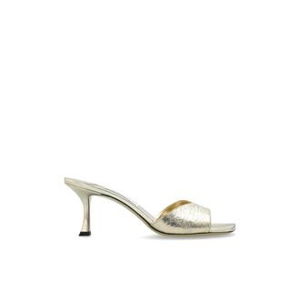 Jimmy Choo London Heeled Mules, female, Yellow, Size: 7 1/2 US Heeled mules Skye