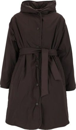 Max Mara Imbottito lungo Massa - Dames - Mantels - Bruin - Maat: M