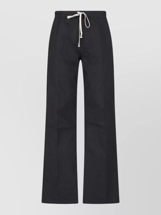 Rick Owens straight cut shorts buttoned front back pocket