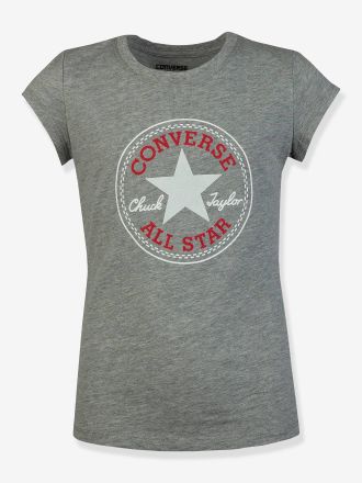 Converse Kinder-T-Shirt Chuck Patch CONVERSE grau