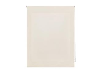 Purline Estor enrollable beige poli&eacute;ster transl&uacute;cido con sujeci&oacute;n 160X175
