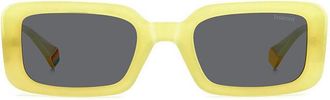 Polaroid PLD 6208/S/X 40G/M9 Womens Sunglasses Yellow Size 52