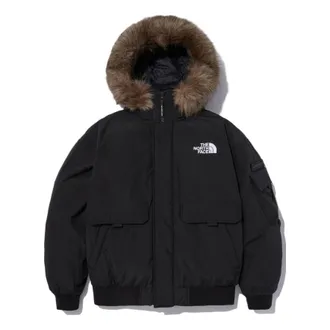 The North Face Logo Polar Air Down Bomber Jacket Black NJ1DN86A