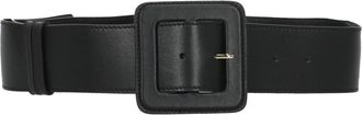 Fabiana Filippi Black Leather Wide Belt