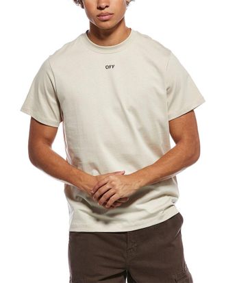 Off-white Skate Fit Stamp Logo Jersey T-Shirt