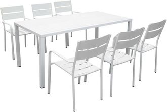 Pangea Home 7Pc South Beach Dining Set